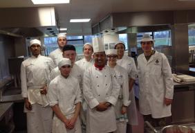 WKC chefs spend day with Armed Forces
