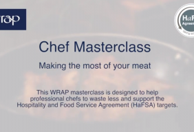 Brakes WRAP deliver waste reduction chef masterclass