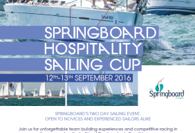 Springboard to host hospitality sailing cup fundraising event in September