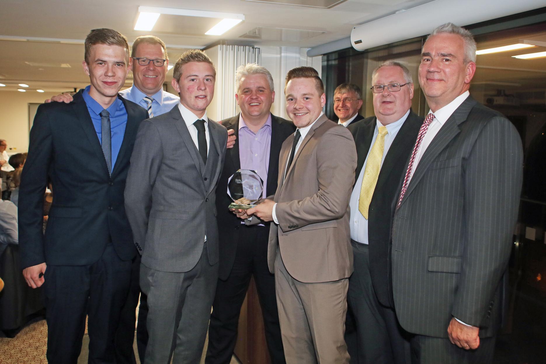 Image of UK Young Restaurant Team of the Year winners 