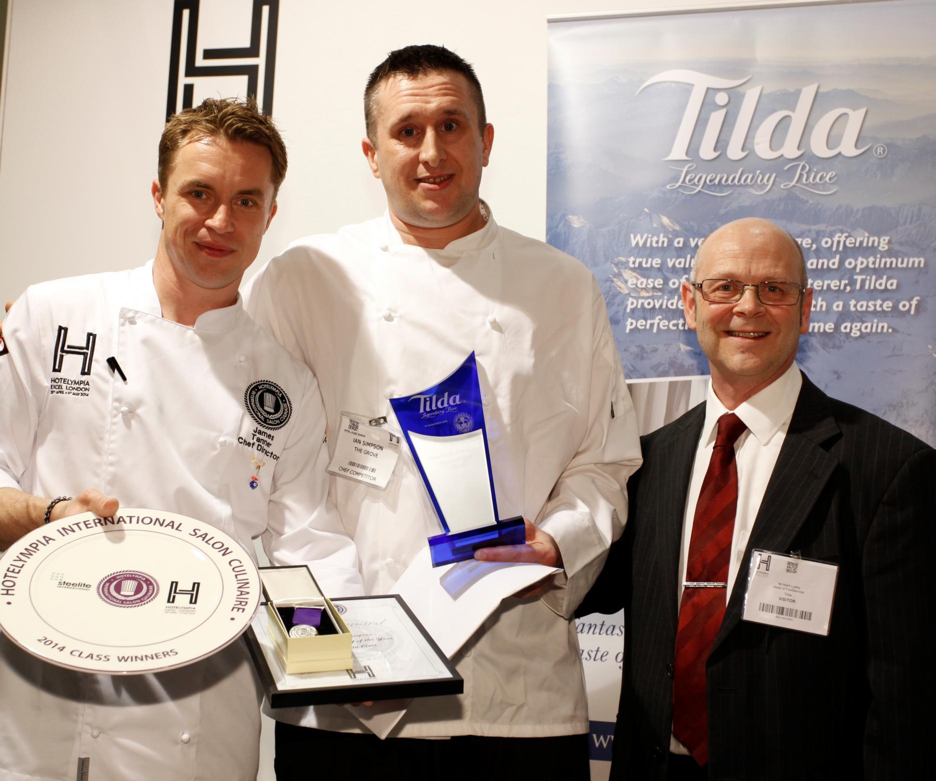 Tilda chef of the year winner