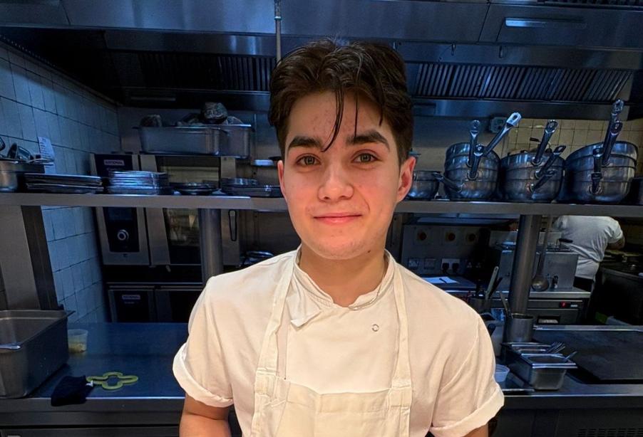 Young Chef Scholarship winner Francisco Brewer