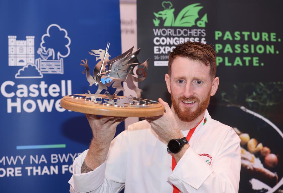 Dion Wyn Jones wins National Chef of Wales title after cook-off
