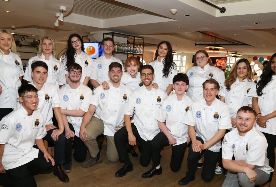 2024 kitchen and pastry finalists at Graduate Awards 