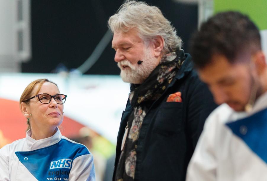 Hairy Biker Si King hosts top chef demos at Public Sector Catering Expo