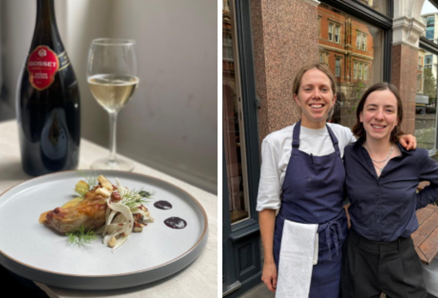 Apricity Restaurant – Anna Taylor-Hunt (sommelier) & Millie Charrington (chef