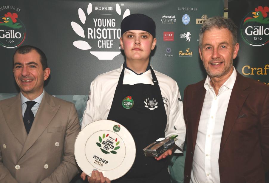 Nathan Armstrong wins Riso Gallo UK & Ireland Young Risotto Chef of the Year 2026 