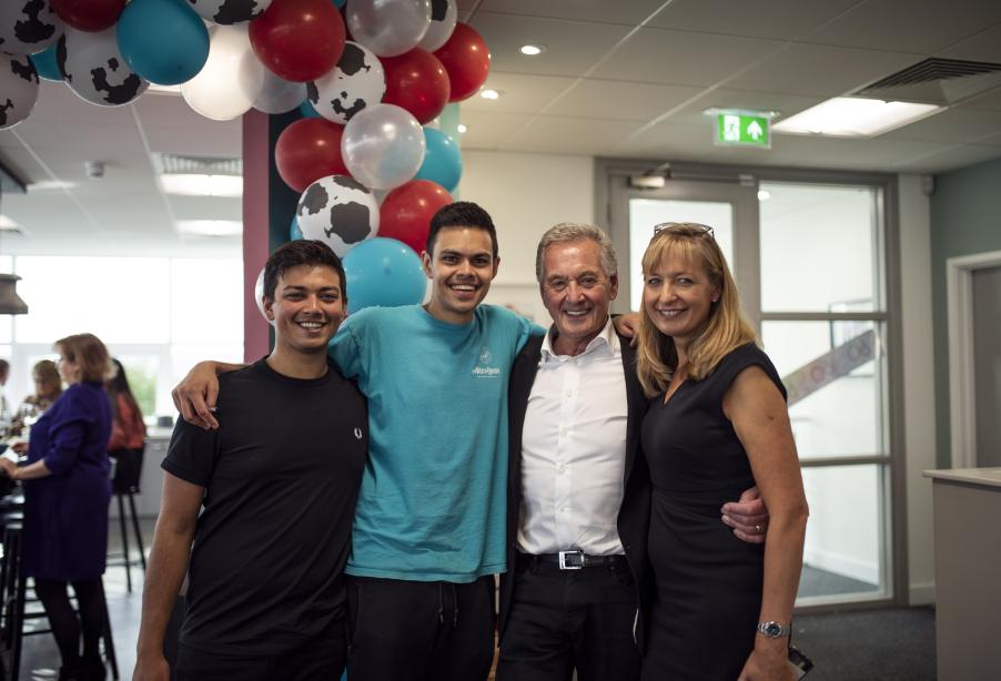 Allan Reeder gives back to team with Hospitality Action partnership