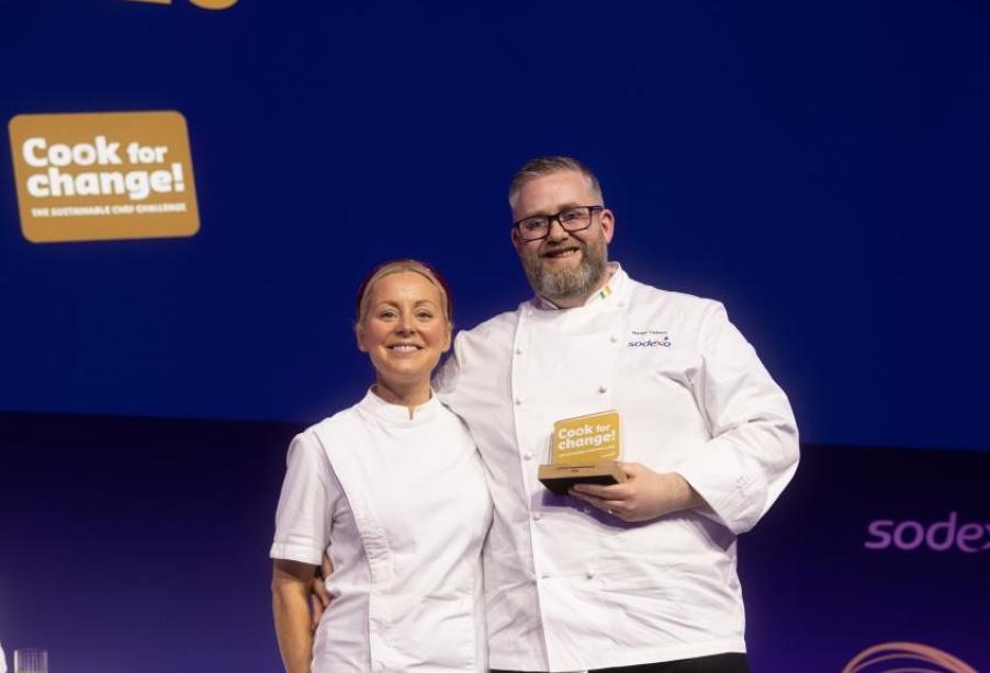 Gordon Carberry wins Culinary Innovation title at Sodexo global competition 