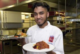 Britsih pultry Chef of the year Park Lane Turkey Pillay Birmingham