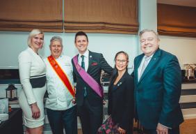 New Disciples of Escoffier inducted during a inauguration ceremony