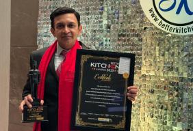 Chef Vivek Chauhan wins Better Kitchen Award for Pastry Chefs 