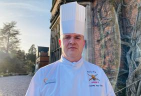James St Claire-Jones, Hoarcross Hall Hotel & Spa and the British Army Culinary Arts team 