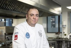 Matt Abé, chef patron at three Michelin starred Restaurant Gordon Ramsay