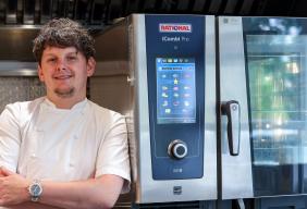 Calum Montgomery, chef-owner at Edinbane Lodge 