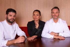 Spencer Metzger, Roxane Dupuy & Jason Atherton