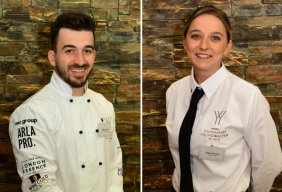 young chef waiter england competition miltan masha elisa doisneau