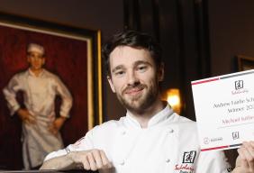 Michael Sutherland, Gleneagles junior sous chef wins Andrew Fairlie Scholarship