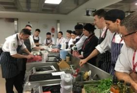 Compass apprentices show off culinary talents at mentor day