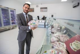 JJ Food Service opens fresh meat counter