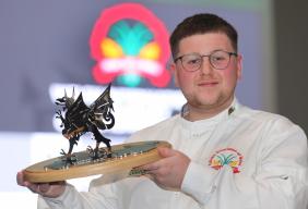 Calum Smith who works at Shrewsbury School for Independents at Sodexo