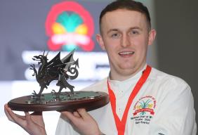 Sam Everton wins back to back Junior & National Chef of Wales titles 