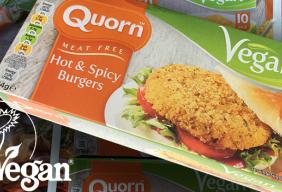 Quorn registers vegan range with vegan trademark 
