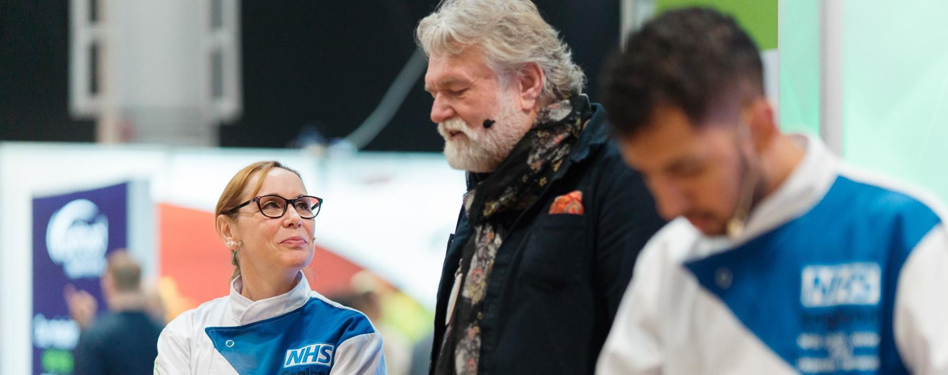 Hairy Biker Si King hosts top chef demos at Public Sector Catering Expo