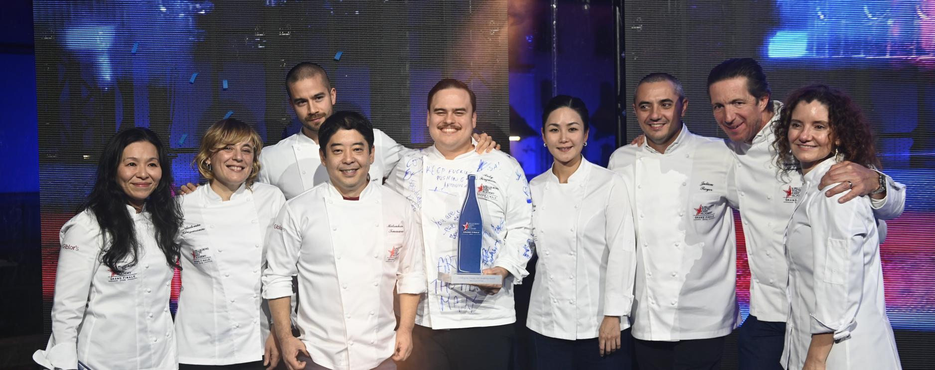 Ardy Ferguson wins S.Pellegrino Young Chef Academy competition 