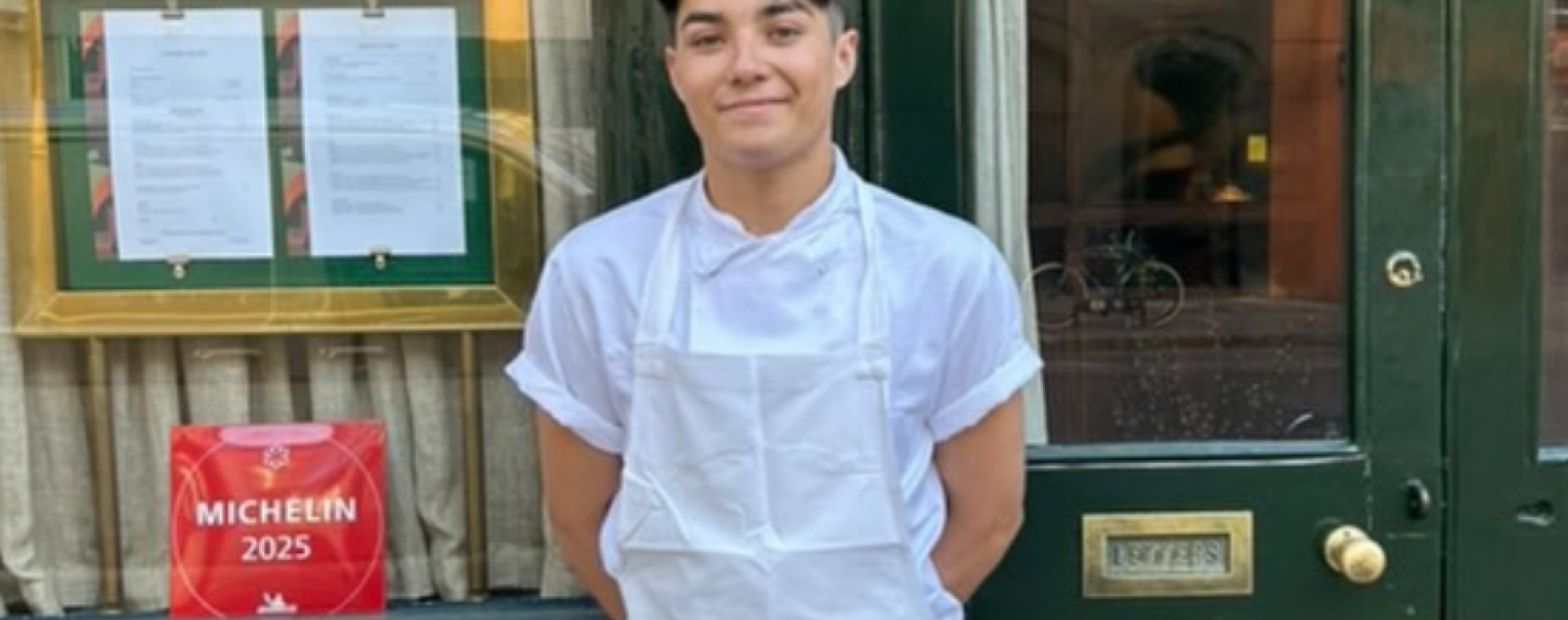 2025 Young Chef Scholarship winner Francisco Brewer 