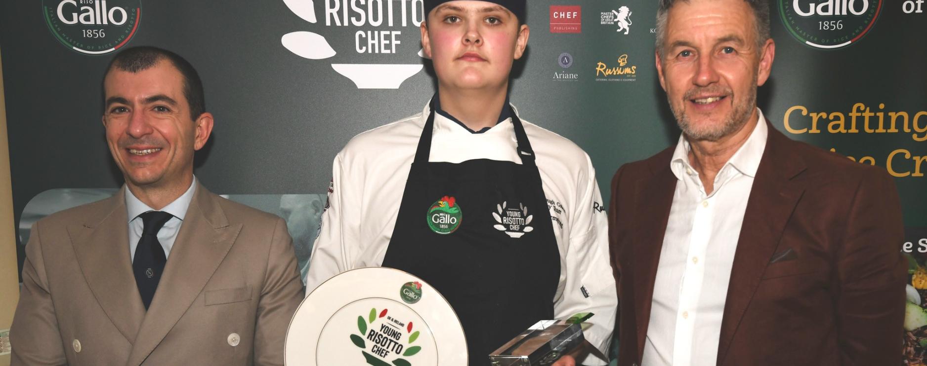 Nathan Armstrong wins Riso Gallo UK & Ireland Young Risotto Chef of the Year 2026 