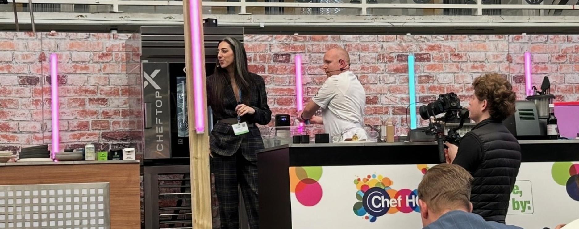 NCOTY Danny Young showcases winning dish at Catering Innovation Show   NCOTY Danny Young showcases winning dish at Catering Innovation Show