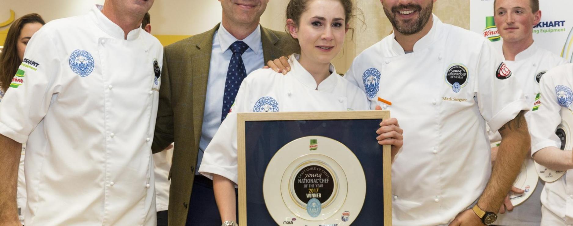 Ruth Hansom wins Young National Chef of the Year 