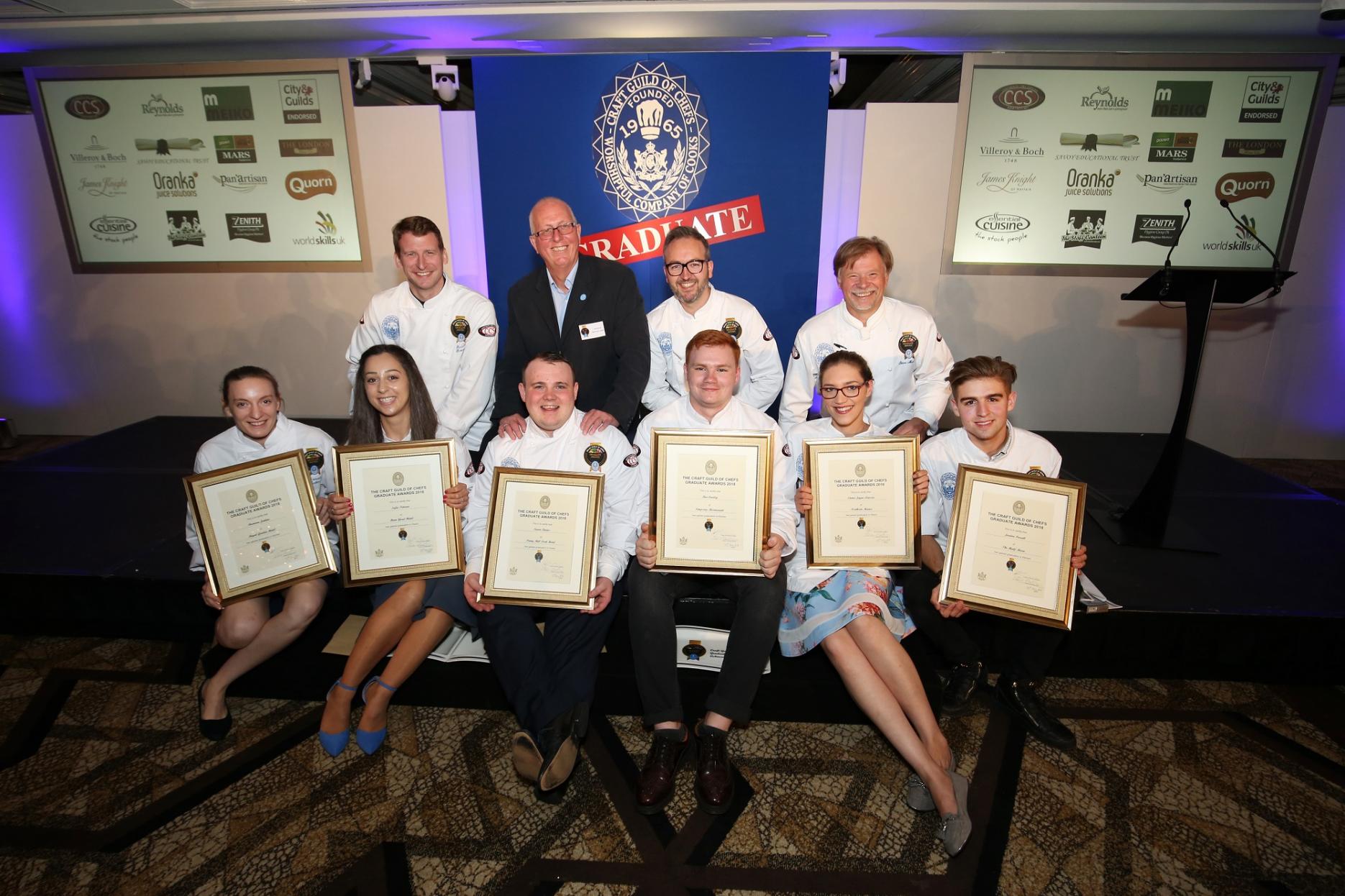 Craft Guild of Chefs announces Graduate Awards Final candidates