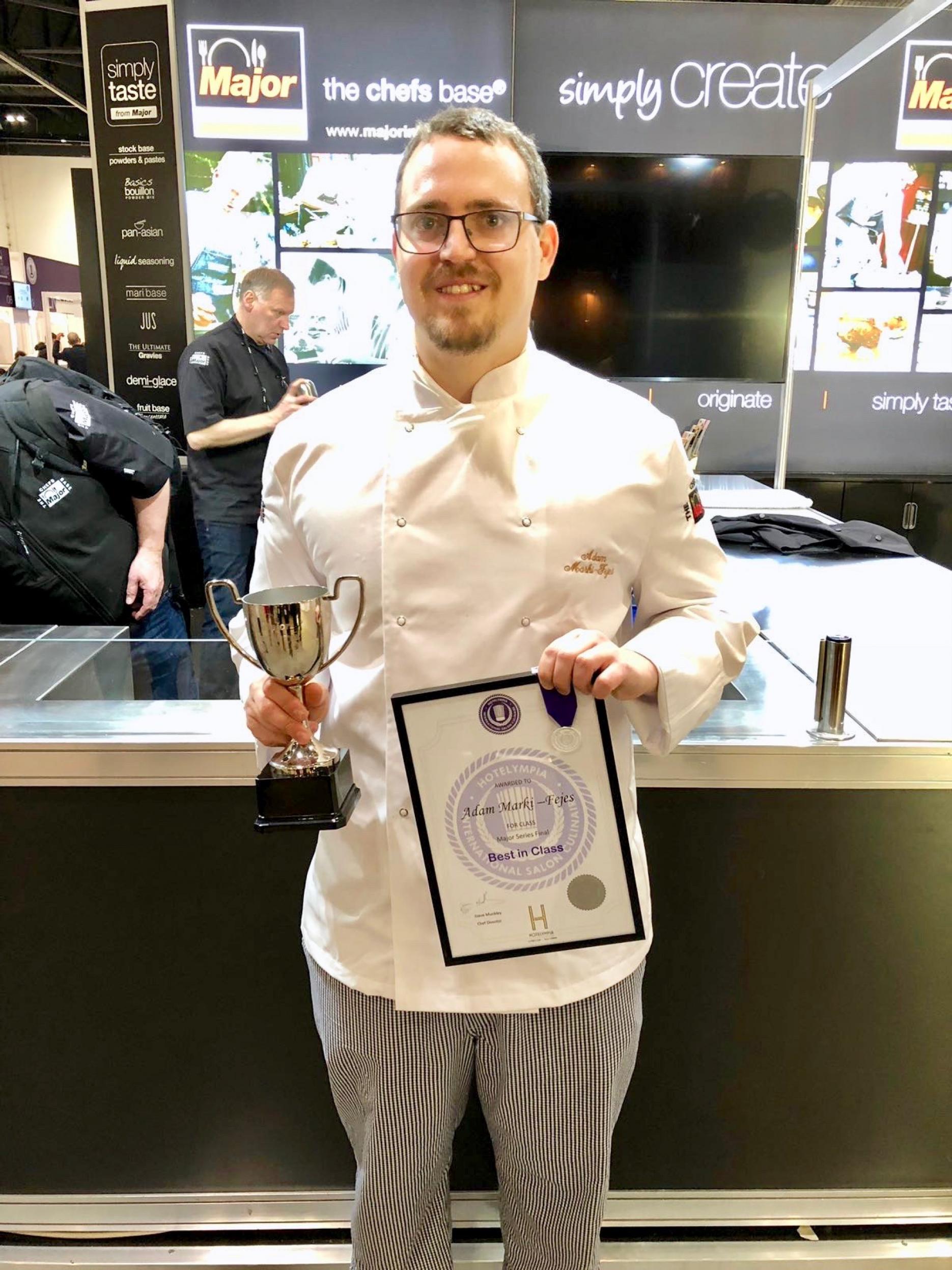 2017/18 winner Adam Marki-Fejes