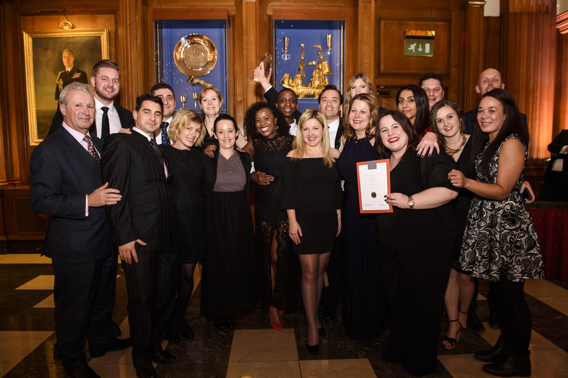 Elior's Venue of the Year - 30 Euston Square Searcys honours staff at inaugural awards