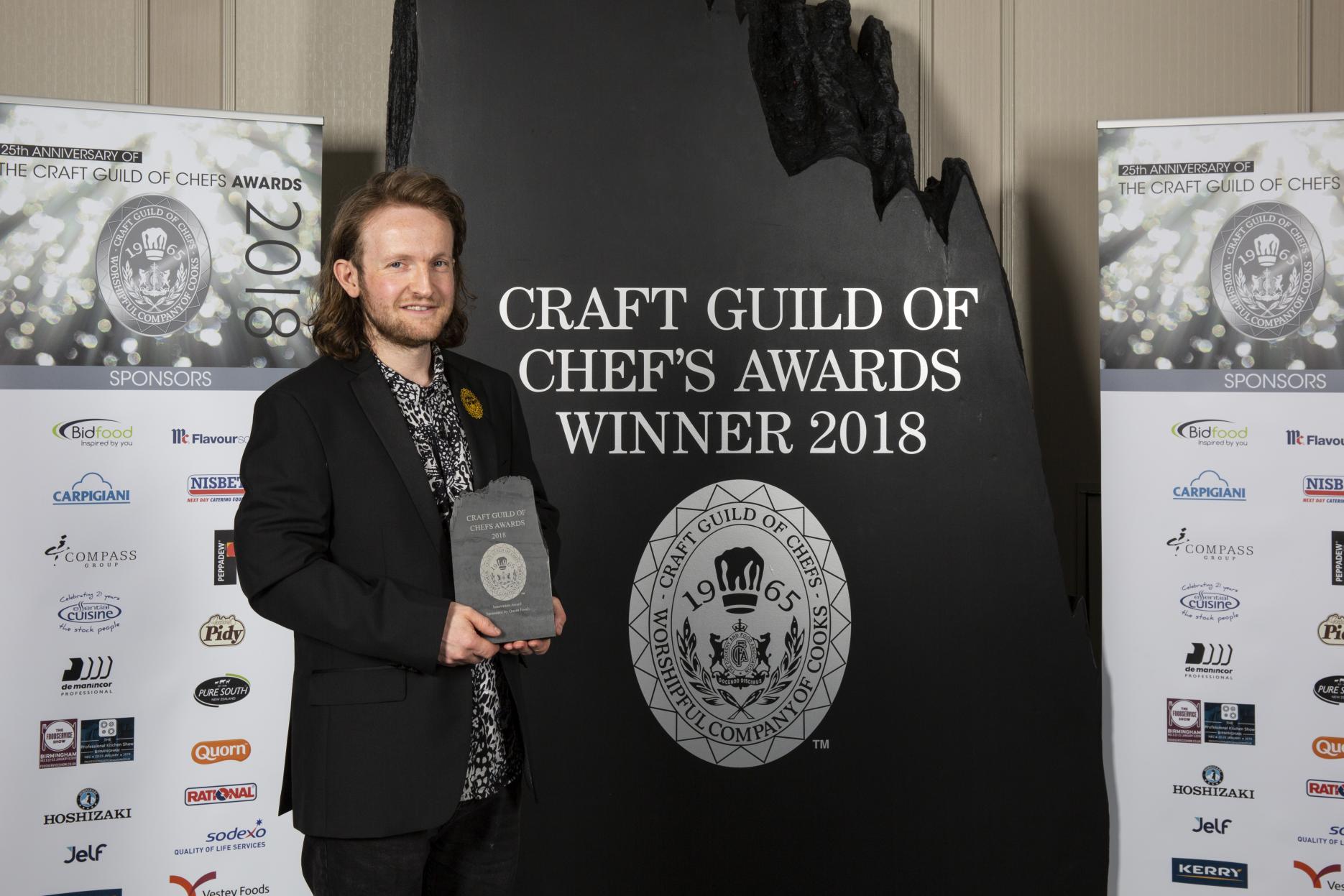 Innovation Award winner Doug McMaster, Silo Brighton