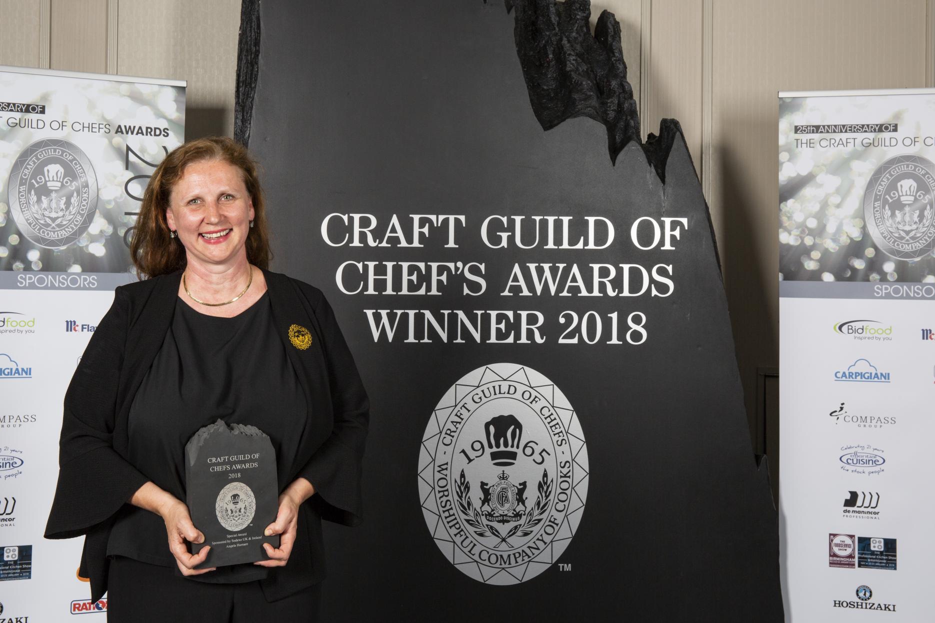 Special Award winner Angela Hartnett, Murano