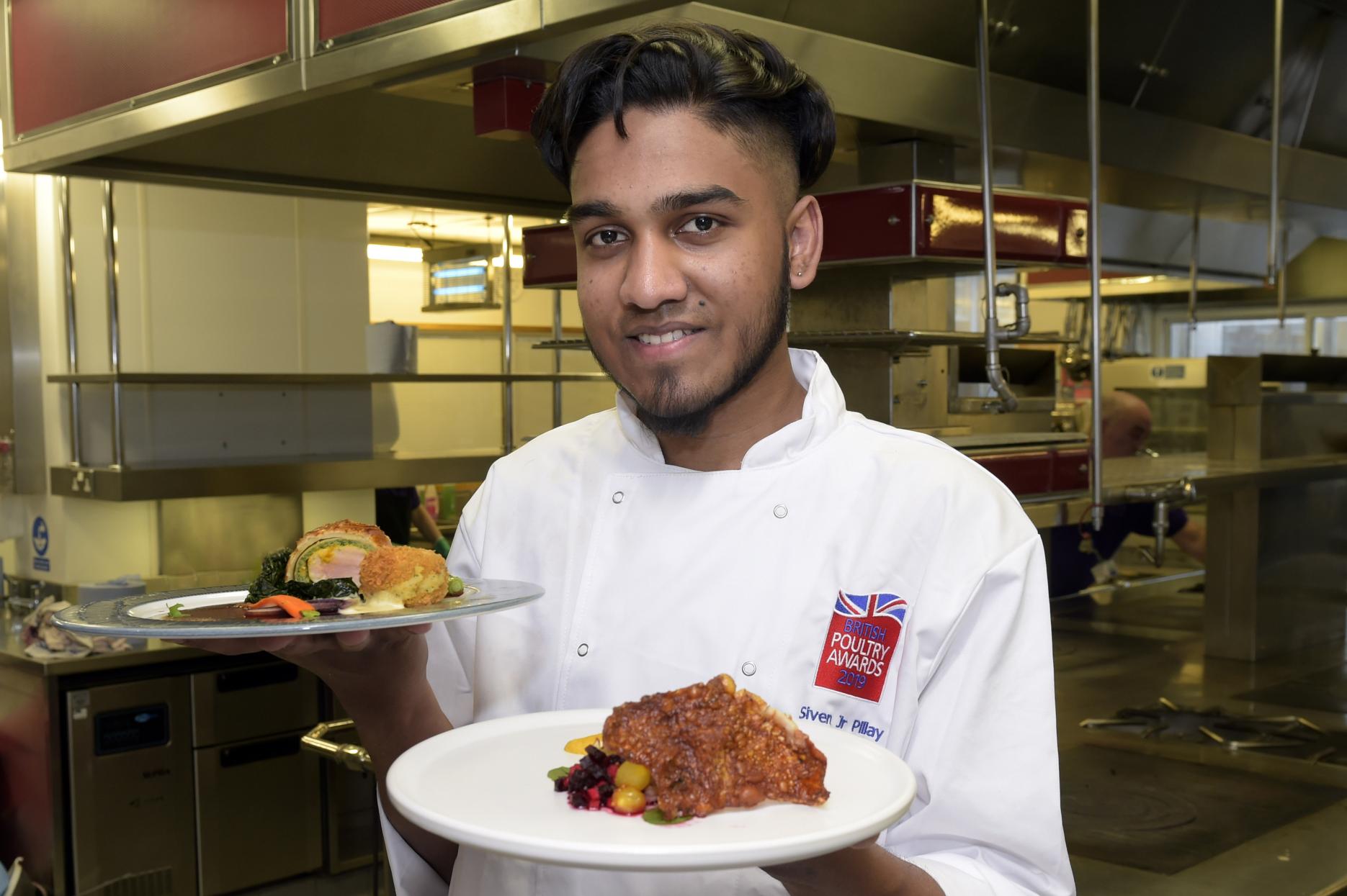 Britsih pultry Chef of the year Park Lane Turkey Pillay Birmingham