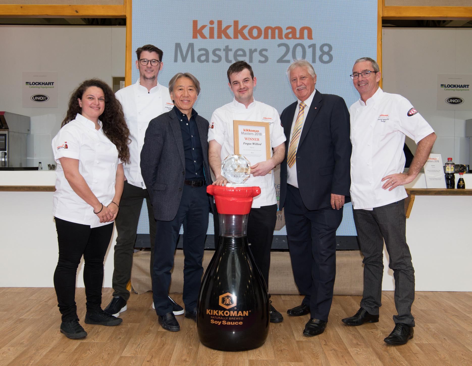 Last years winner, Fergus Wilford of Gravetye Manor Ten finalists revealed for Kikkoman Masters