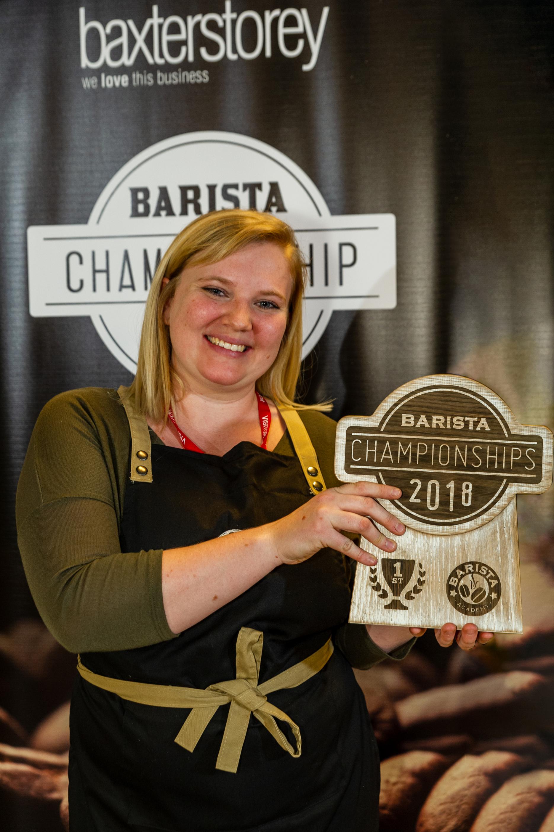 Winner Cathy Naert