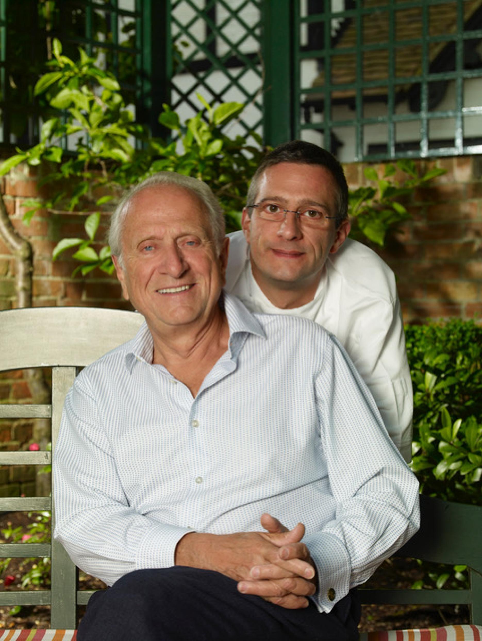 Father and son duo, Michel and Alain Roux
