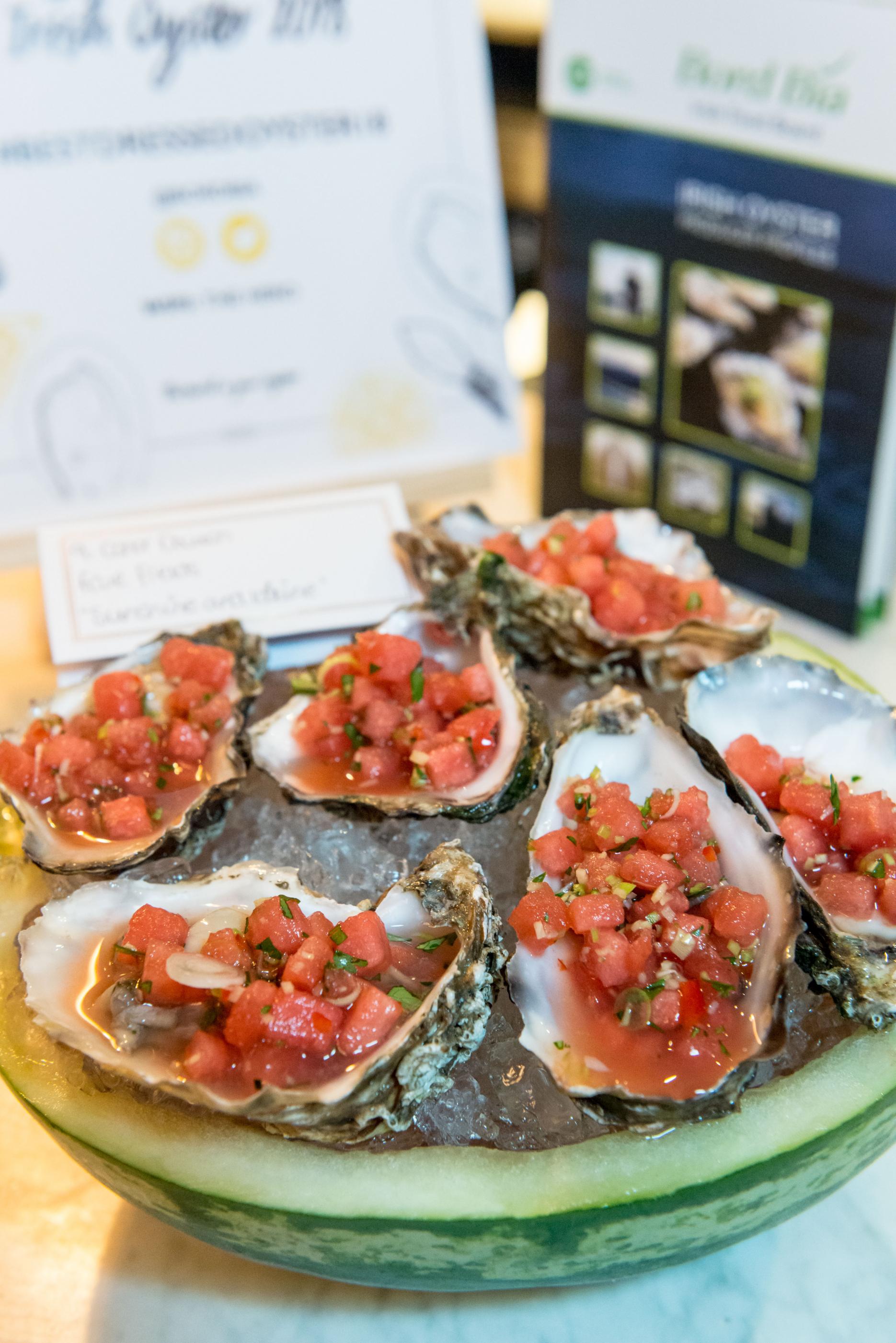 Dalton's Sunshine and Iodine oysters