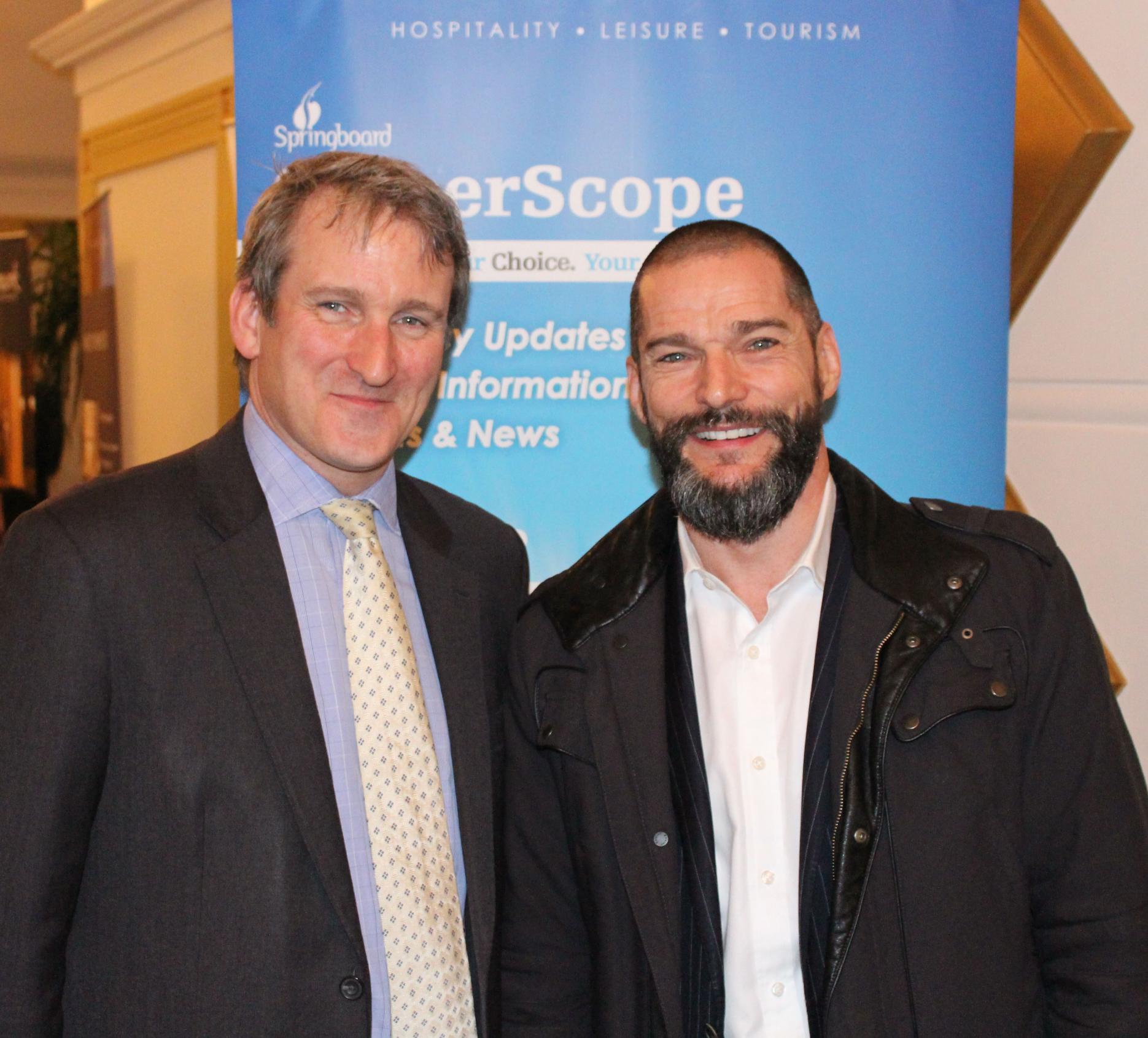 Damian Hinds MP and Fred Sirieix launch Hospitality Works campaign Damian Hinds MP and Fred Sirieix launch Hospitality Works campaign