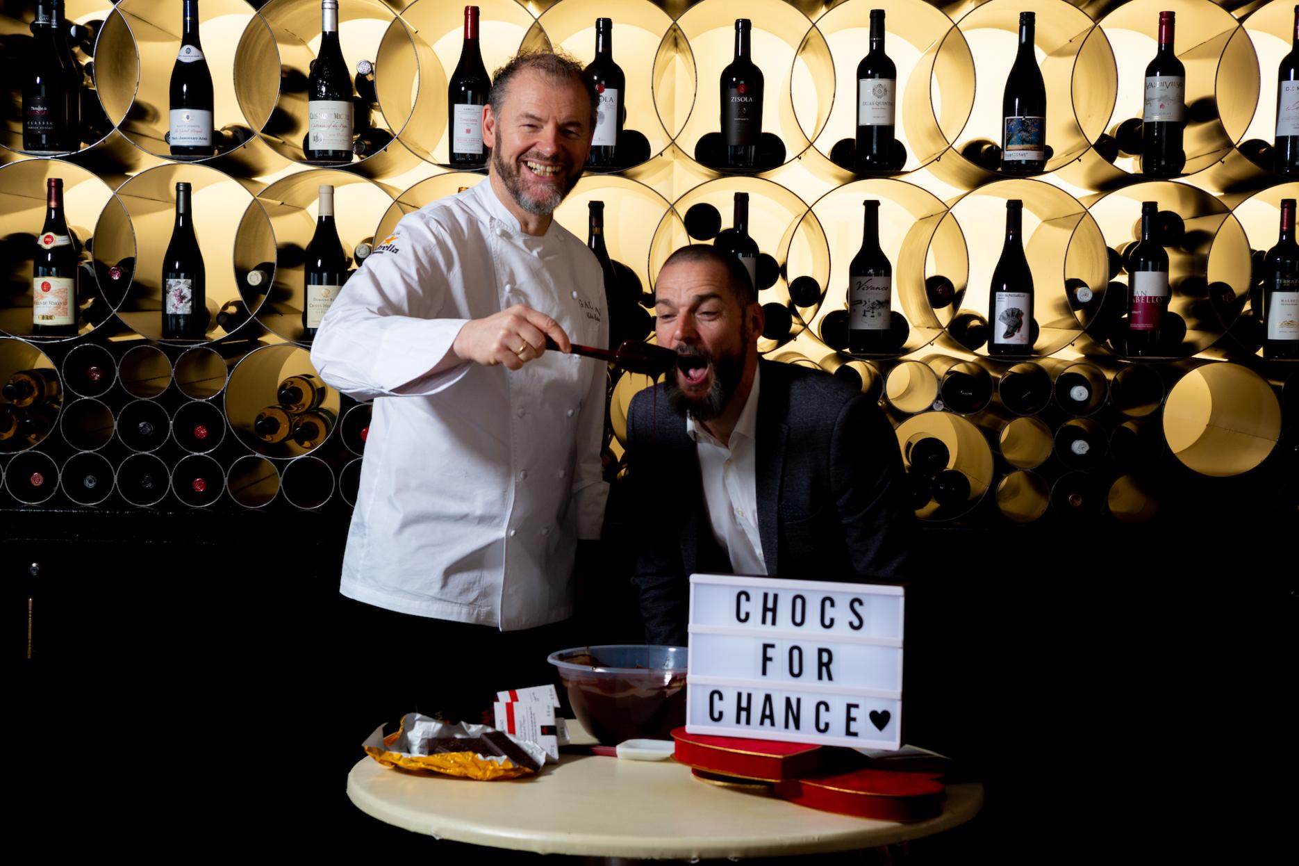 (L-R) Chris Galvin and Fred Sirieix