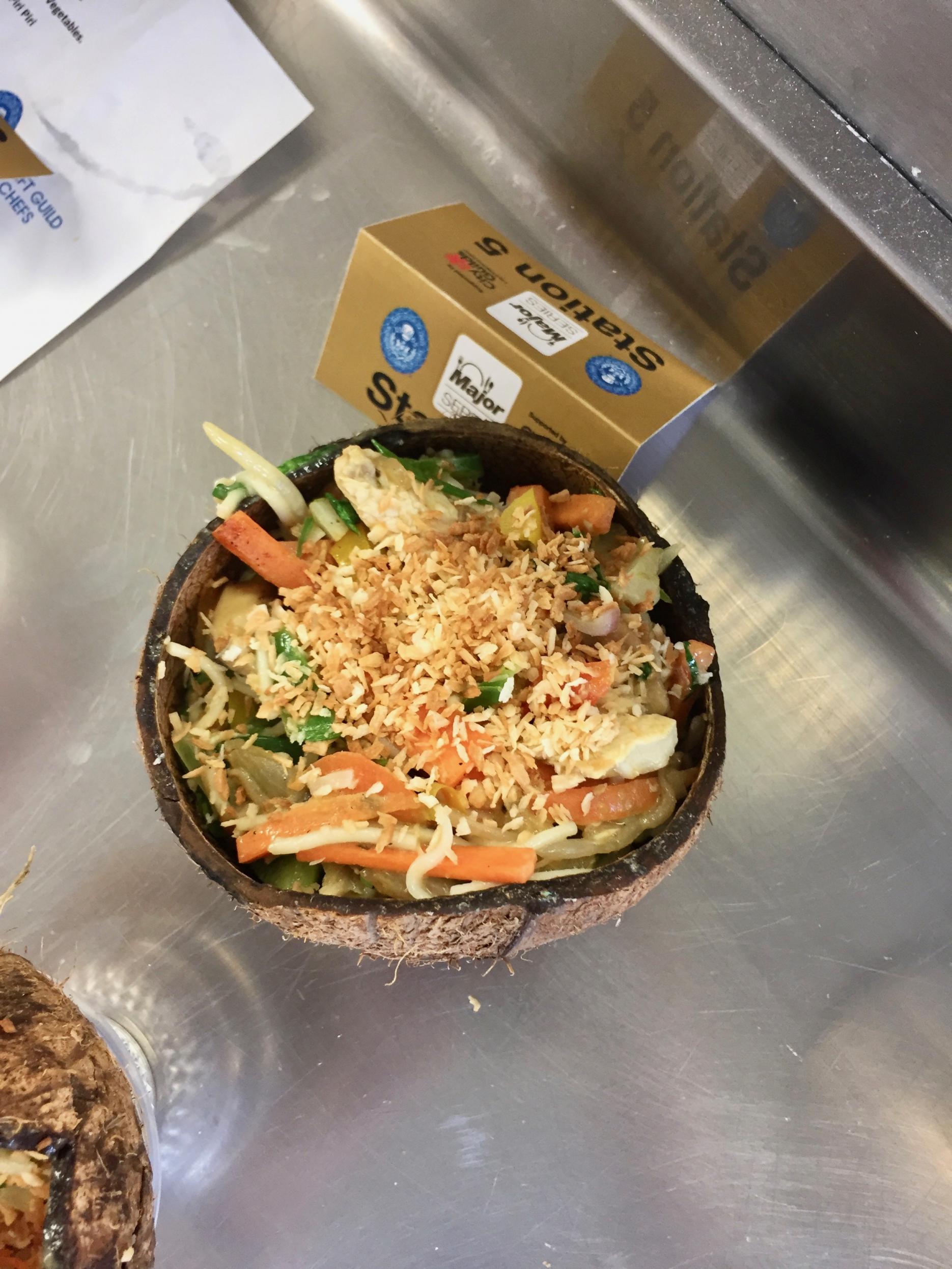 Winning street food dish