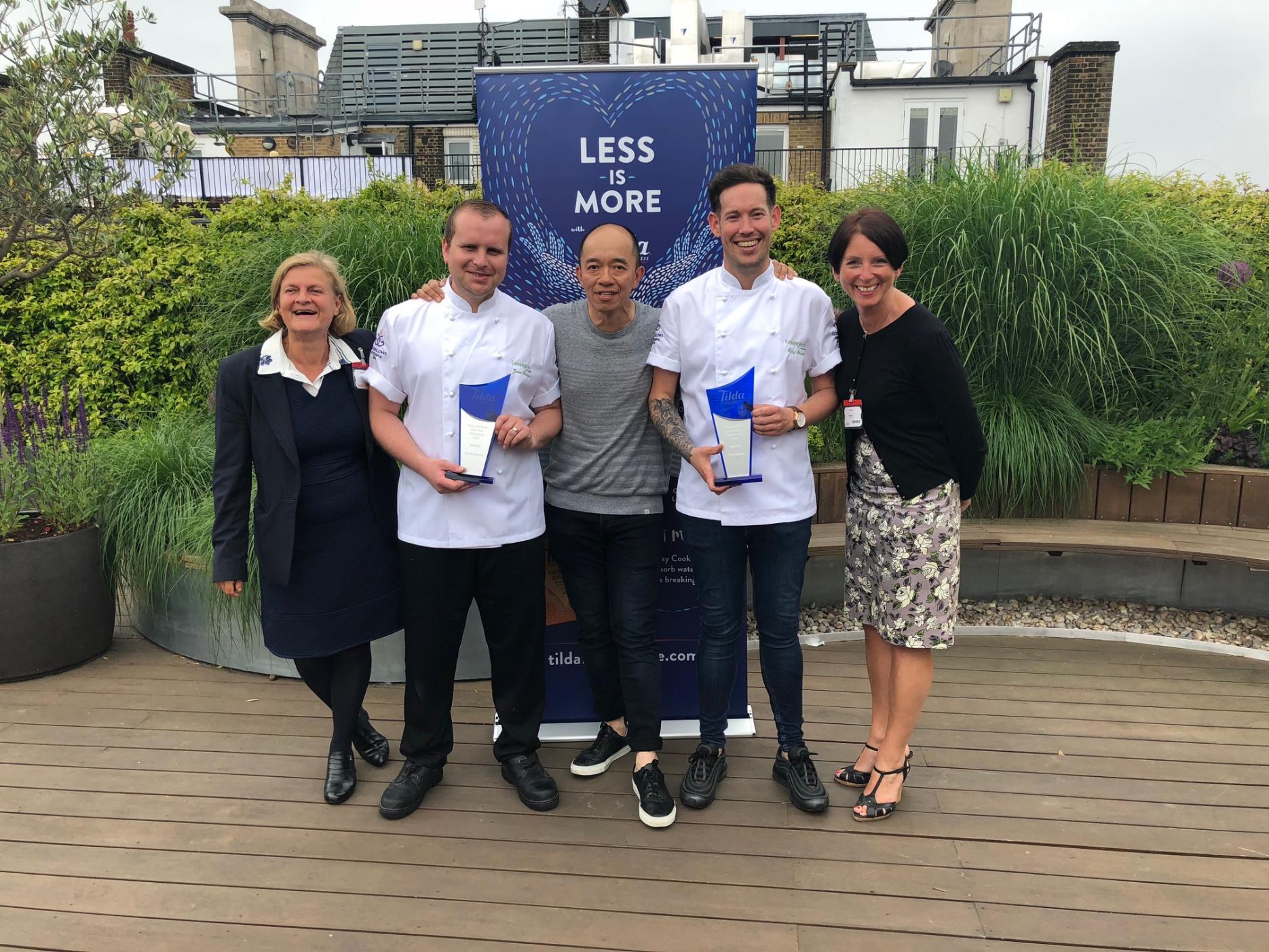 Lexington Catering winners with judges