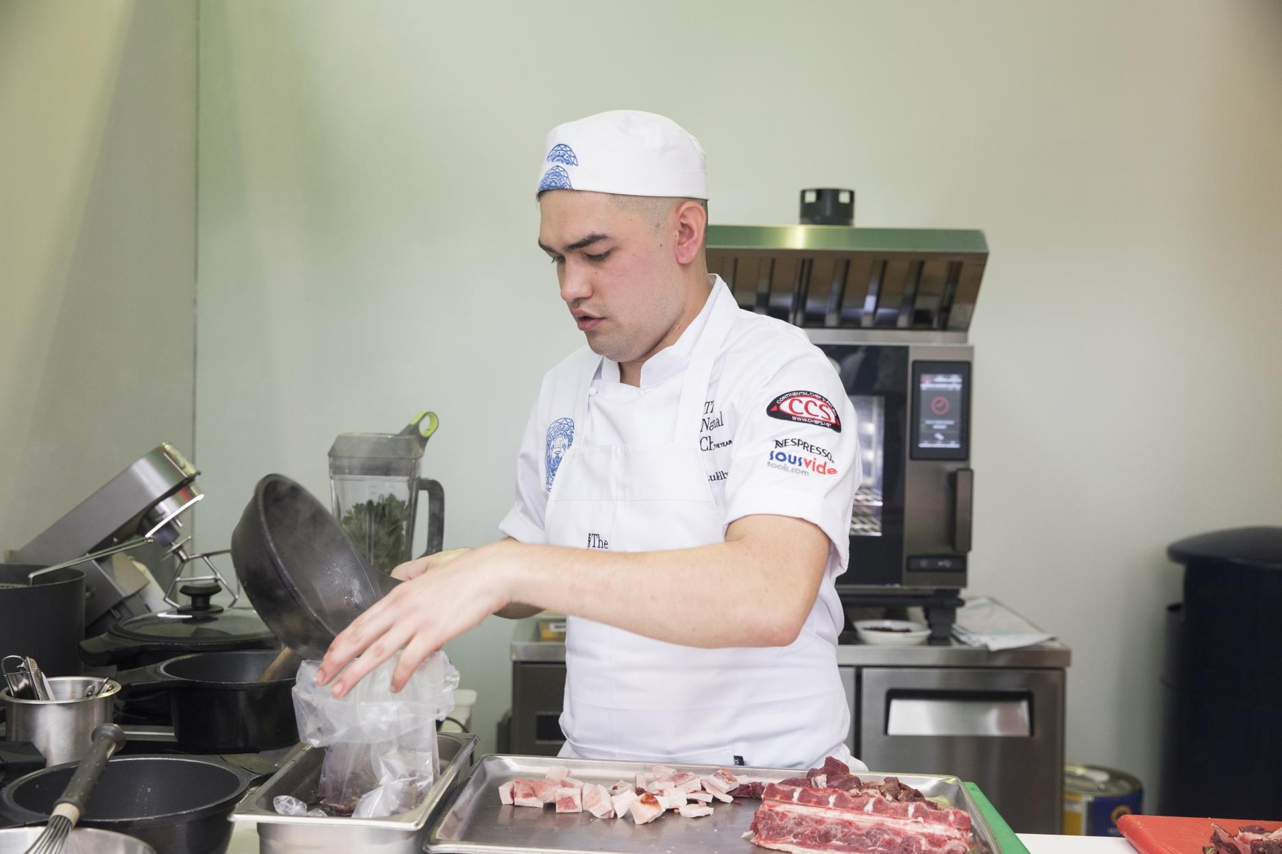 Last year's winner, Luke Selby