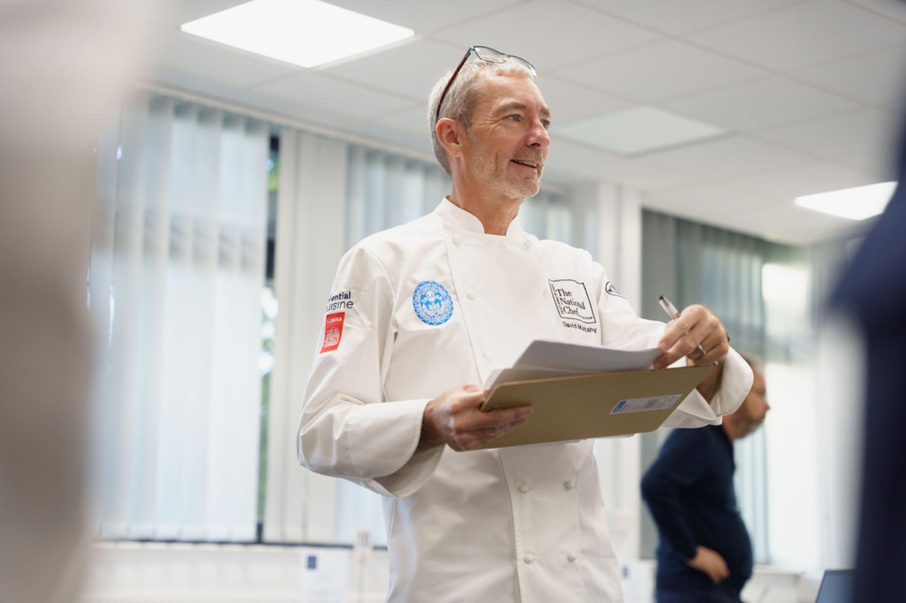 David Mulcahy, vice president of the Craft Guild of Chefs