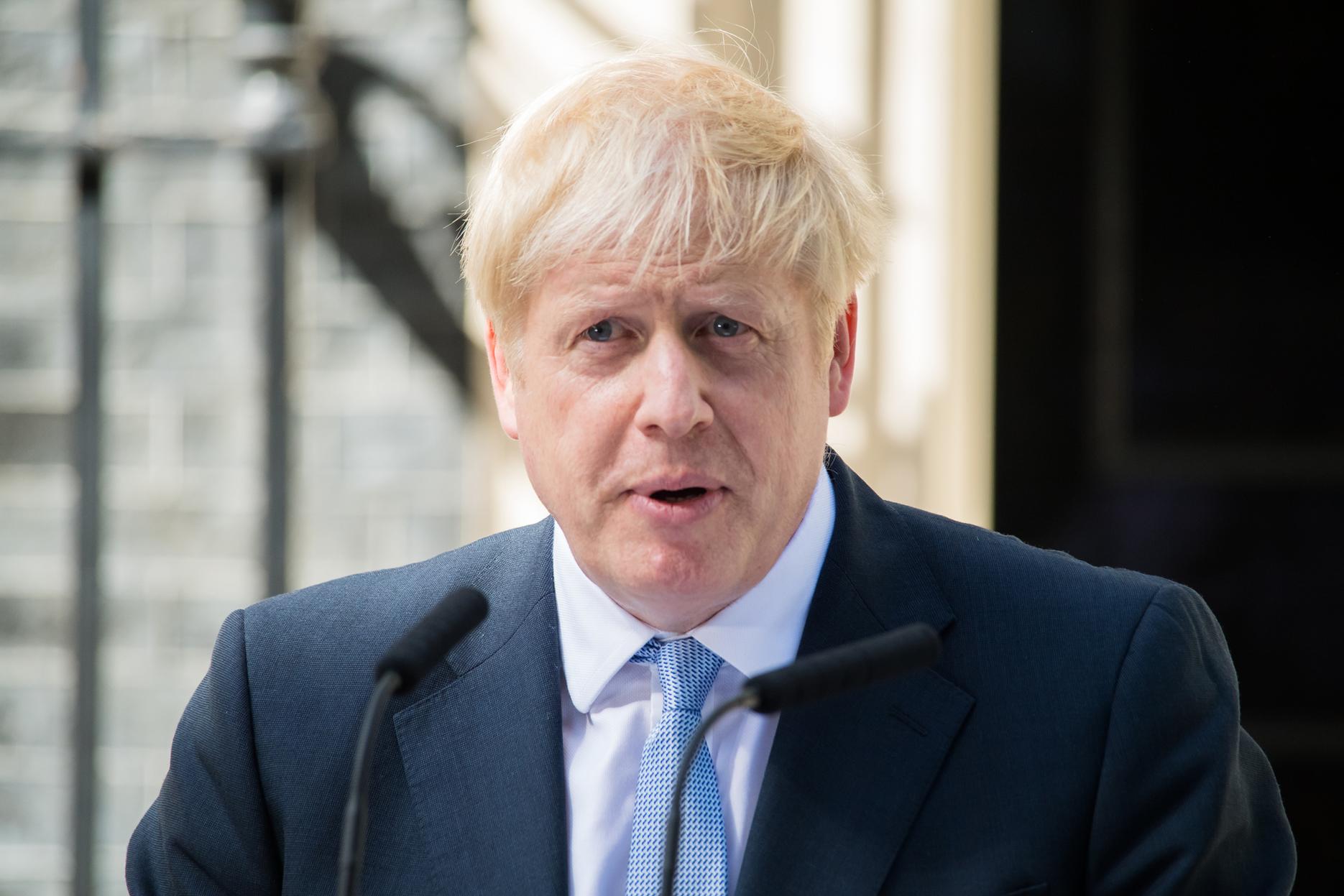 UK Prime Minister Boris Johnson 